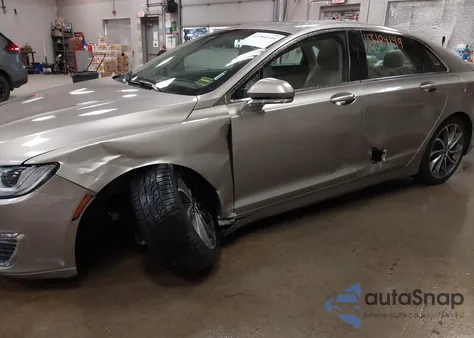 2019 Lincoln Mkz Reserve I из США, поврежденный, VIN 3LN6L5D93KR606897